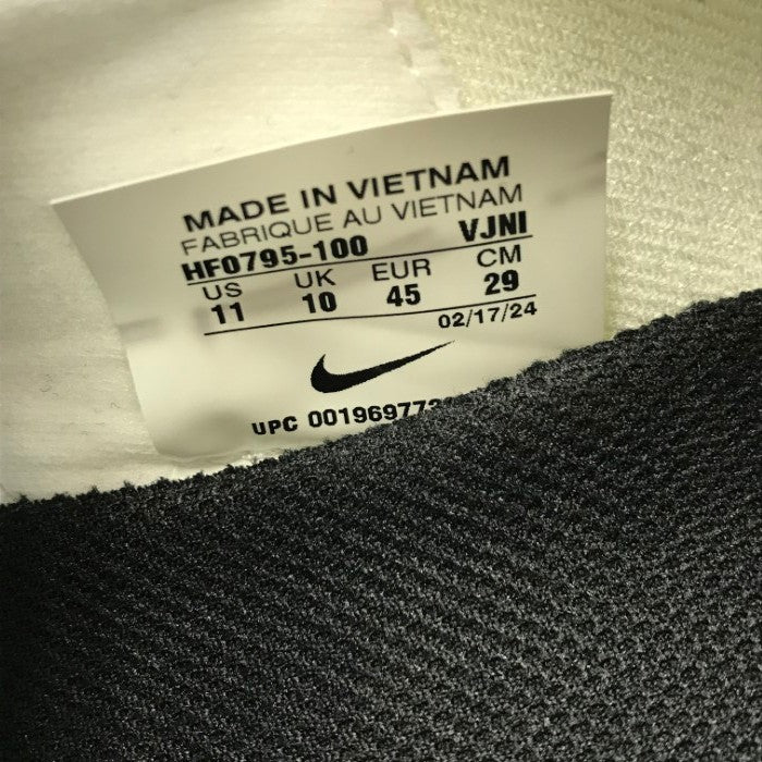 NIKE ナイキ フリー ラン By You ランニングシューズ メンズ カスタム ロード Flyknit 超軽量 オーダー ホワイト 29cm HF0795-100 中古 T1