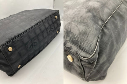 CHANEL シャネル ニュートラベルライン トートGM 中古 D4