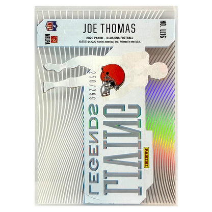 PANINI NFLカード ILLUSIONS JOE THOMAS BROWNS /299 #LL16 中古 IT1