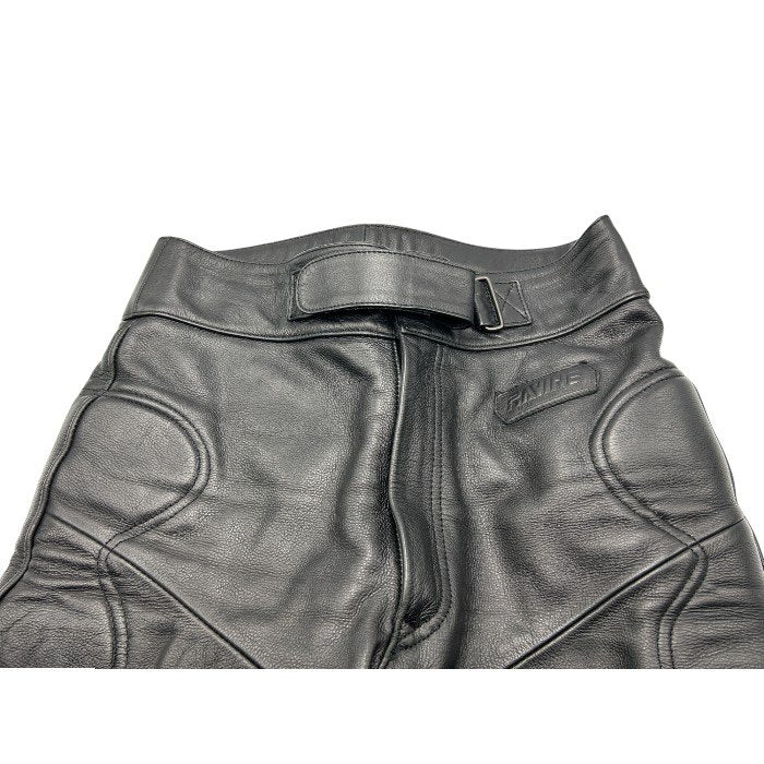 RAVINE ラヴィーン ライダースパンツ M メンズ 牛革 レザー バイク 膝あて プロテクター 中古 W４