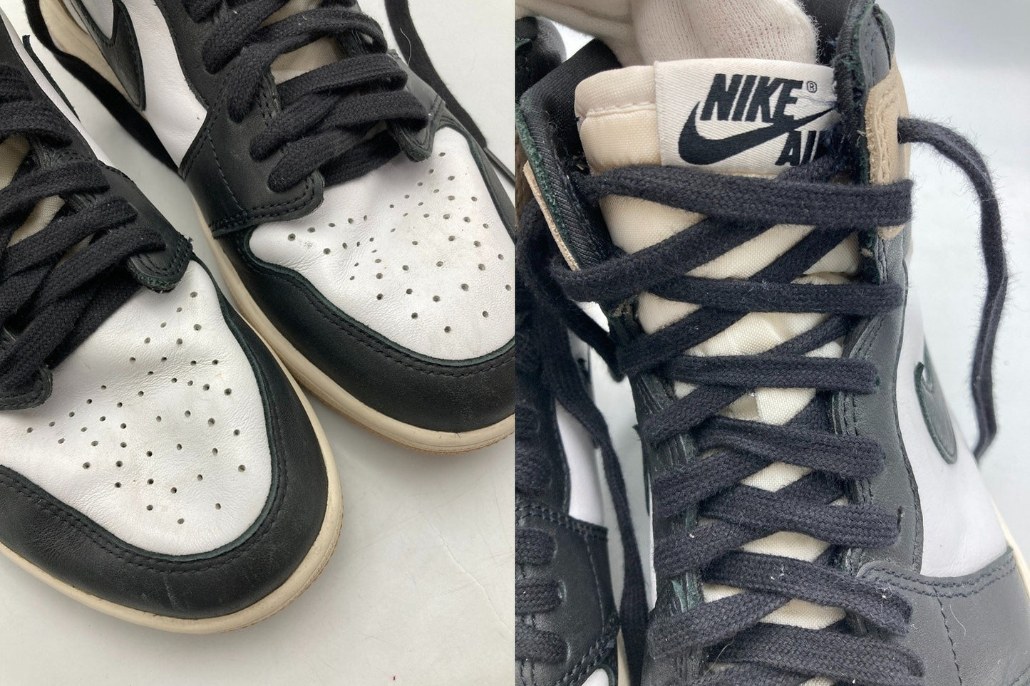 NIKE WMNS ナイキ ウィメンズ エアジョーダン1 RETRO HI OG Latte レトロ ハイ OG ラテ FD2596-021 サイズ27cm レディース 中古 D4