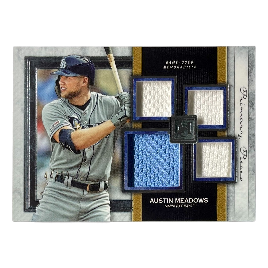 TOPPS MLBカード MUSEUM COLLECTION AUSTIN MEADOWS TAMPA BAY RAYS /99 #SPQR-AME 中古 IT2