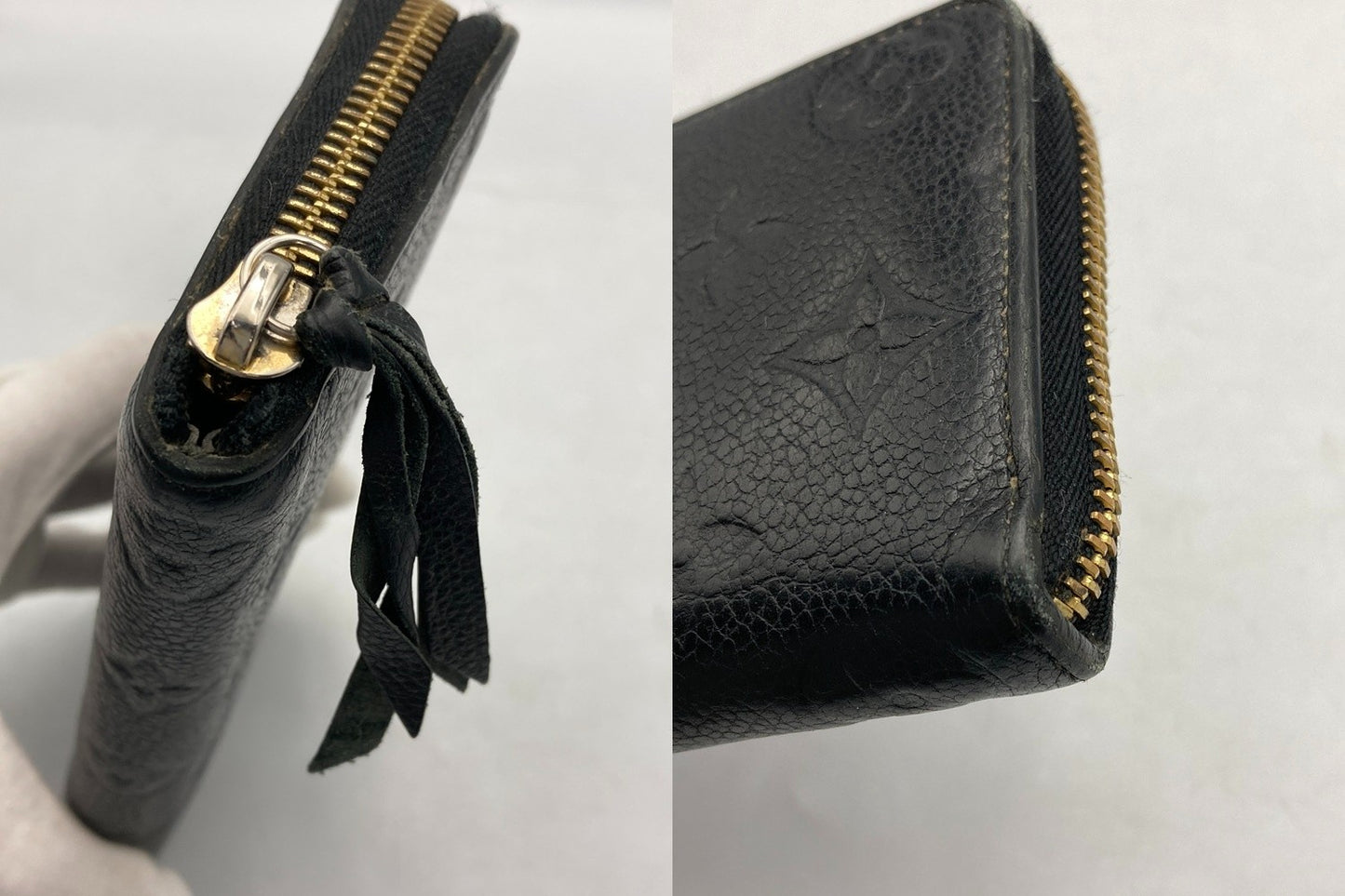 LOUIS VUITTON ルイヴィトン モノグラム アンプラント ポルトフォイユ・クレマンス 長財布 M60171 中古 D4