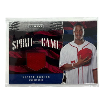 PANINI MLBカード FATHER'S DAY VICTOR ROBLES WASHINGTON #12 中古 IT1