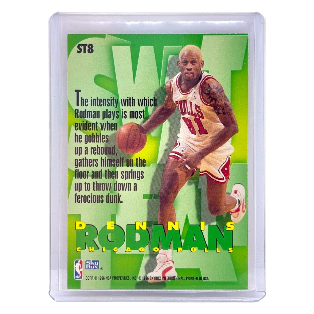 SKYBOX NBAカード Z FORCE DENNIS RODMAN CHICAGO BULLS #ST8 中古 IT1