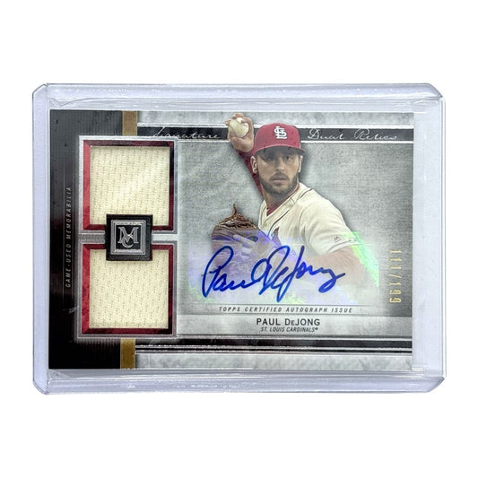 TOPPS MLBカード MUSEUM COLLECTION PAUL DEJONG ST. LOUIS CARDINALS 111/199 #SSDA-PD 中古 IT1