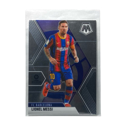PANINI サッカーカード MOSAI LALIGA PRIZM LIONEL MESSI BARCELONA #57 中古 IT2