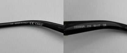 Chloe クロエ ラインストーン サングラス CE658SR 中古 D4