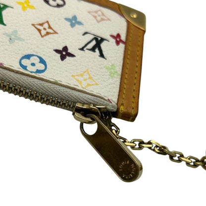 ルイ ヴィトン LOUIS VUITTON モノグラム マルチカラー ポシェット クレ キーチェーン付 コインケース 小銭入れ ブロン M92655 中古 W４