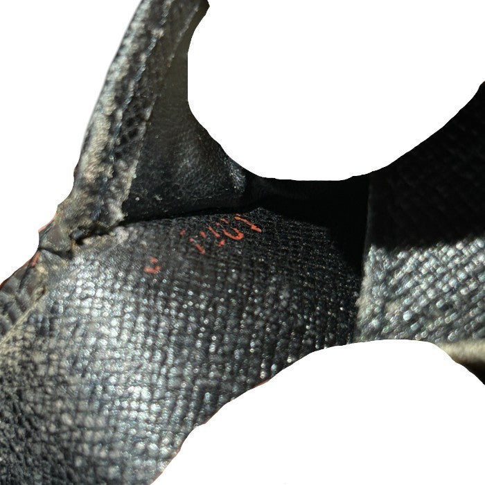 ルイ ヴィトン LOUIS VUITTON エピ ポルト モネ ビエ カルト クレディ 2つ折 ダブルホック 財布 ブラック M63482 コンパクト 小銭入れ 札入れ カード入れ ブランド 中古 W４