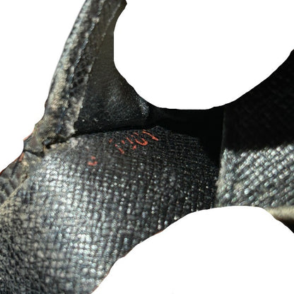 ルイ ヴィトン LOUIS VUITTON エピ ポルト モネ ビエ カルト クレディ 2つ折 ダブルホック 財布 ブラック M63482 コンパクト 小銭入れ 札入れ カード入れ ブランド 中古 W４