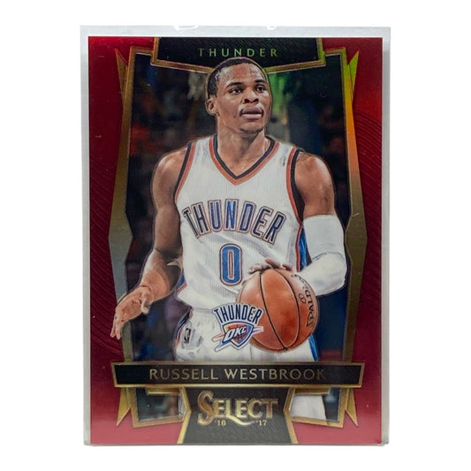 PANINI NBAカード SELECT PRIZM RUSSELL WESTBROOK THUNDER 165/175 #58 中古 IT2