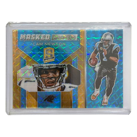 PANINI NFLカード SPECTRA PRIZM CAM NEWTON PANTHERS 07/10 #MM-6 中古 IT1