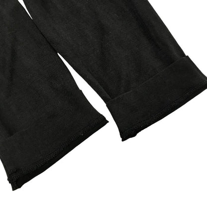 EMPORIO ARMANI エンポリオアルマーニ Tシャツ メンズ 長袖 カットソー クマ メガネ ブラック XSサイズ 6K1TP3 1JUVZ 中古 KW1