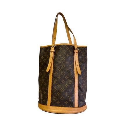 LOUIS VUITTON ルイヴィトン モノグラム バケットGM M42236 鞄 トートバッグ レディース ブランド おしゃれ 中古 W1