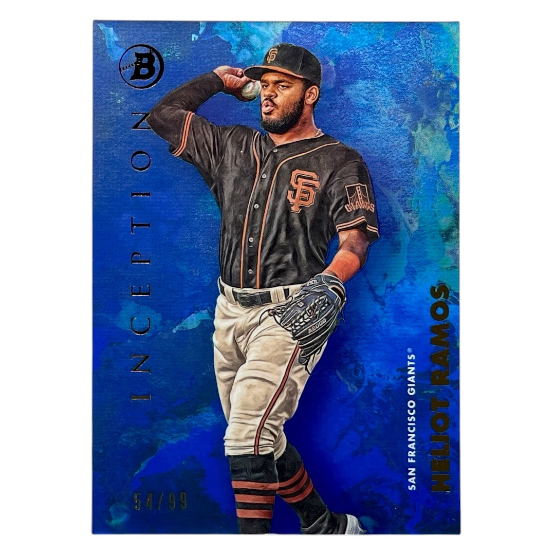 TOPPS MLBカード BOWMAN INCEPTION HELIOT RAMOS SAN FRANCISCO GIANTS /99 #4 中古 IT2