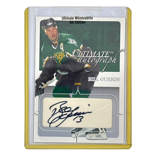 未開封品 In The Game NHLカード ULTIMATE MEMORABILIA 4TH EDITION BILL GUERIN DALLAS STARS /135 #27 中古 IT1