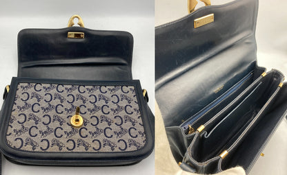 CELINE セリーヌ Cサルキー 肩掛け ショルダーバッグ レディース 中古 D4