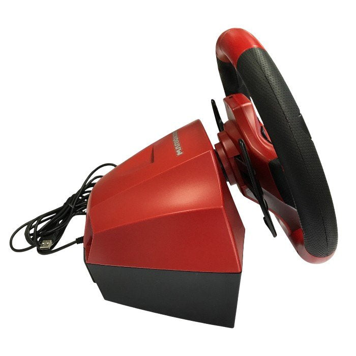 HORI マリオカートレーシングホイール DX for Nintendo Switch ハンドル ステアリング コントローラー NSW-228A 中古 T1