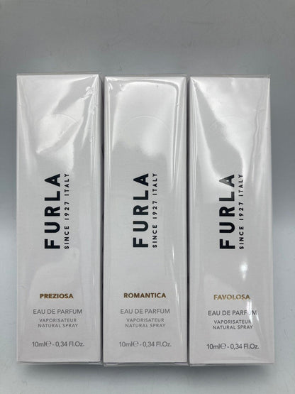 FURLA フルラ オードパルファム 10ml プレツィオーザ ロマンティカ ファヴォローザ 3点セット 中古 D4