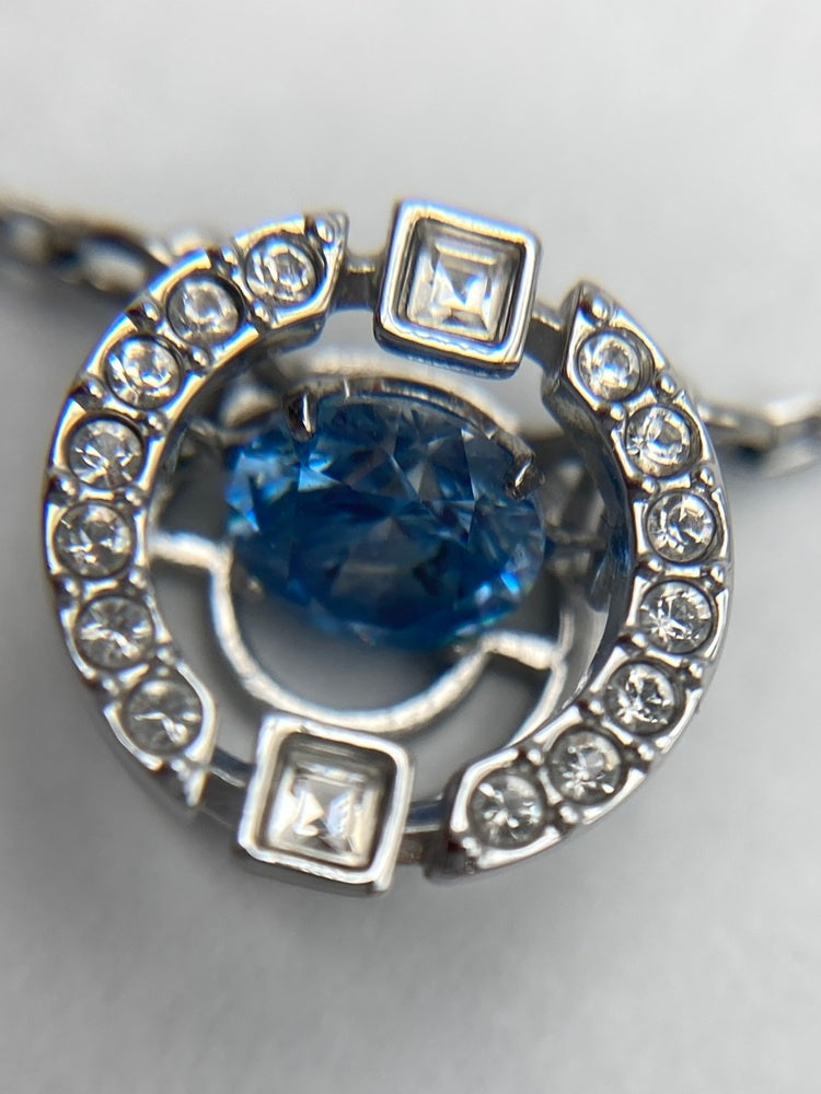 SWAROVSKI スワロフスキー ダンシングクリスタル クリスタルパヴェ ラウンド ネックレス 5279425 中古 D4