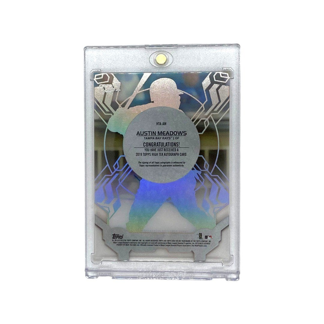 TOPPS MLBカード HIGH TEK AUTOGRAPH AUSTIN MEADOWS 22/25 #HTM-AM 中古 IT1