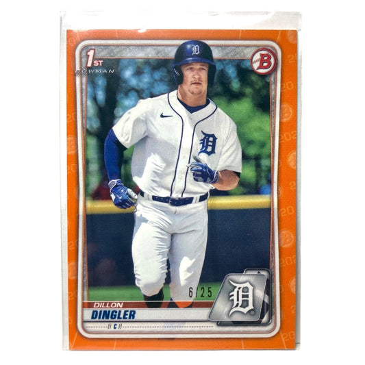 TOPPS MLBカード BOWMAN DILLON DINGLER TIGERS 6/25 #BD-144 中古 IT2