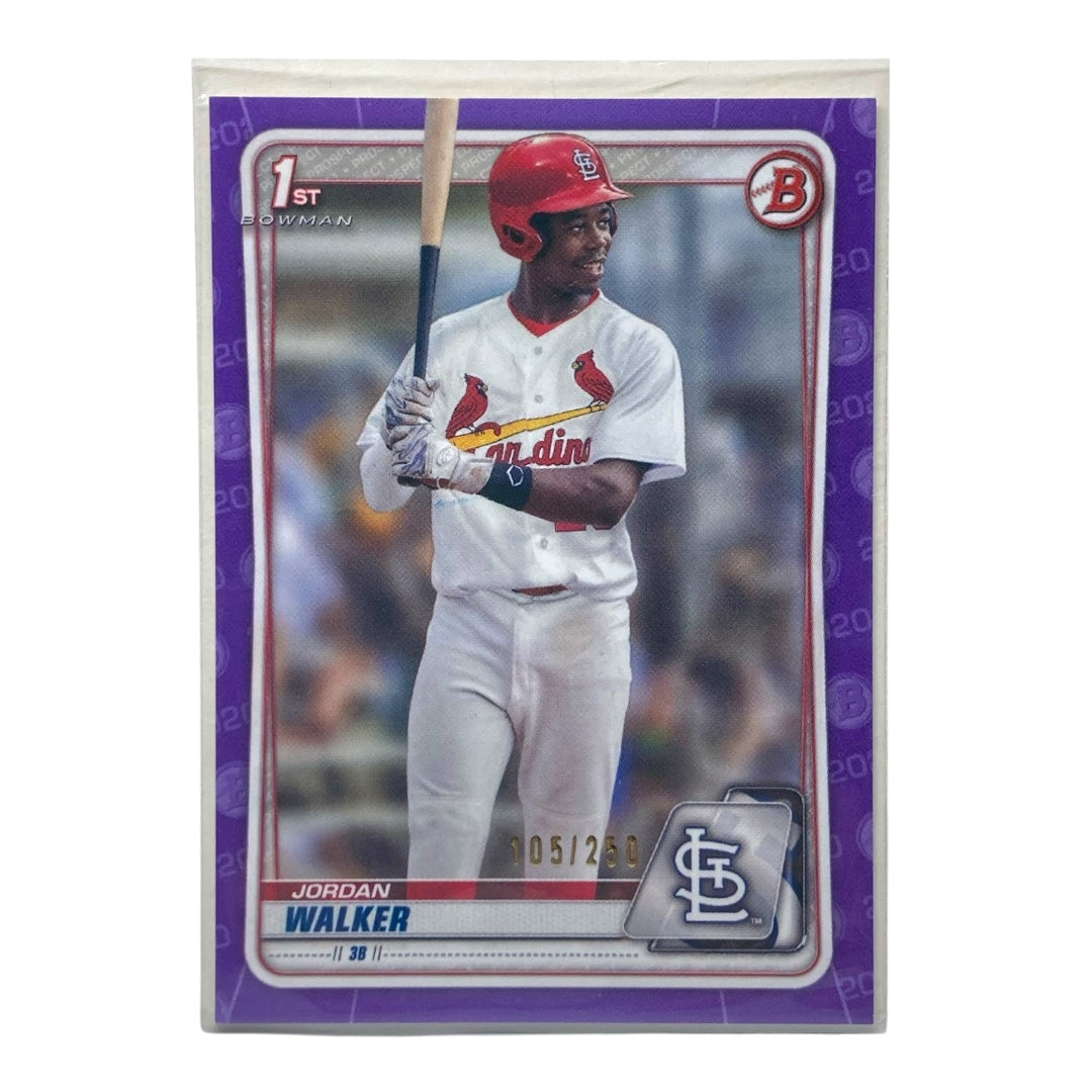 TOPPS MLBカード BOWMAN 1st JORDAN WALKER CARDINALS 105/250 #BD-57 中古 IT2