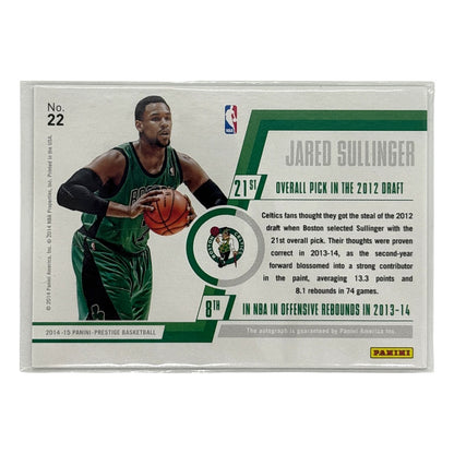 PANINI NBAカード PRESTIGE JARED SULLINGER BOSTON CELTICS /25 #22 中古 IT1