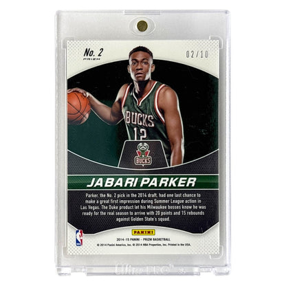 PANINI NBAカード PRIZM JABARI PARKER BUCKS /10 #2 中古 IT1