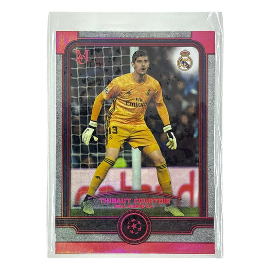 TOPPS サッカーカード MUSEUM COLLECTION THIBAUT COURTOIS REAL MADRID /25 #35 中古 IT1