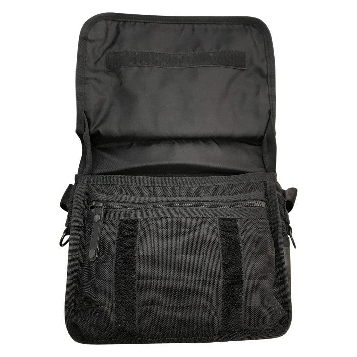PORTER ポーター ヒート ショルダーバッグ ユニセックス ナイロン HEAT フラップ 斜め掛け コンパクト ブラック 703-06974 中古 T1