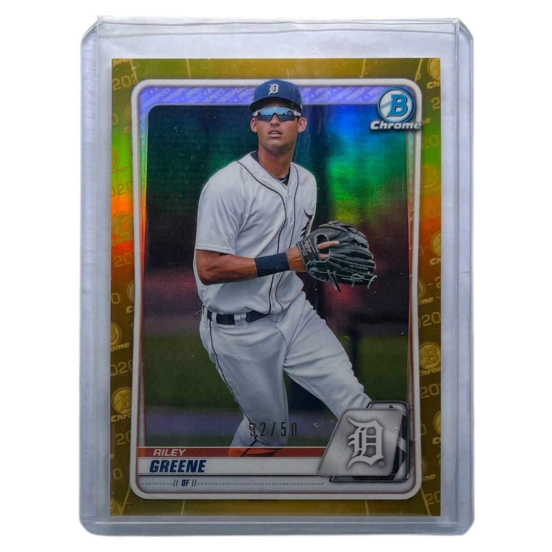 TOPPS MLBカード BOWMAN CHROME RILEY GREENE DETROIT TIGERS /50 #BD-180 中古 IT2