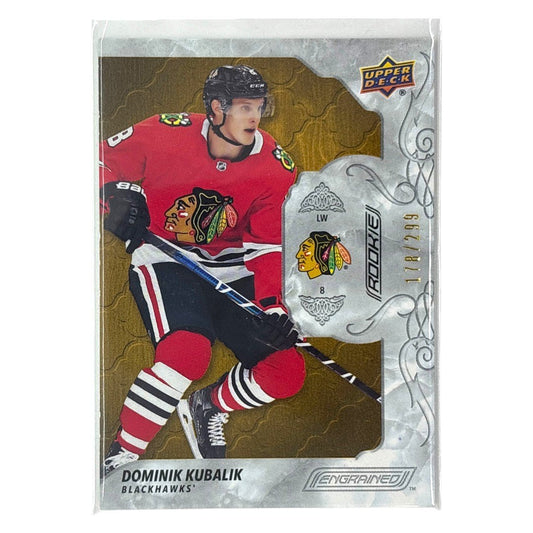 UPPER DECK NHLカード ENGRAINED DOMINIK KUBALIK BLACKHAWKS /299 #88 中古 IT1