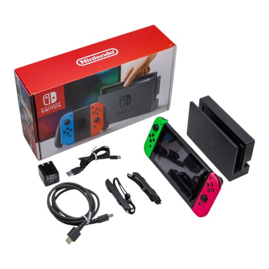 任天堂 Nintendo Switch ニンテンドースイッチ 本体 初期型 HAC-001 HAC-S-KABAA 中古 a1