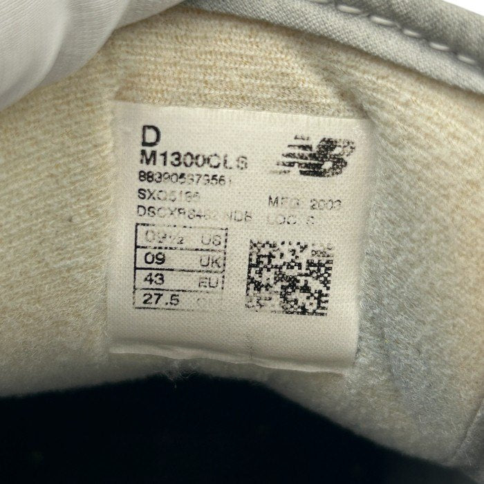 NEW BALANCE ニューバランス スニーカー M1300CLS Made in USA 27.5cm 靴 シューズ アメリカ製 メンズ 中古 W４