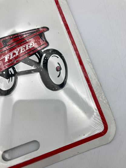 RADIO FLYER ラジオフライヤー TIN SIGN 看板 プレート Red Wagon 中古 D4