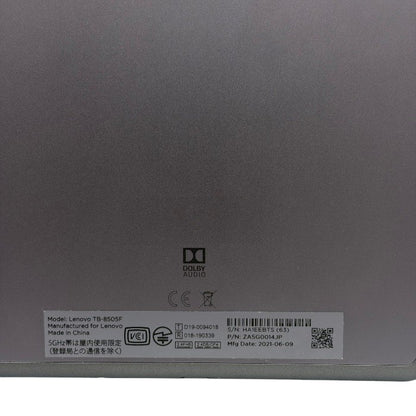 Lenovo レノボ Tab M8 TB-8505F タブレット Wi-Fiモデル android アンドロイド 8インチ サブ機 16GB 本体 中古 W４