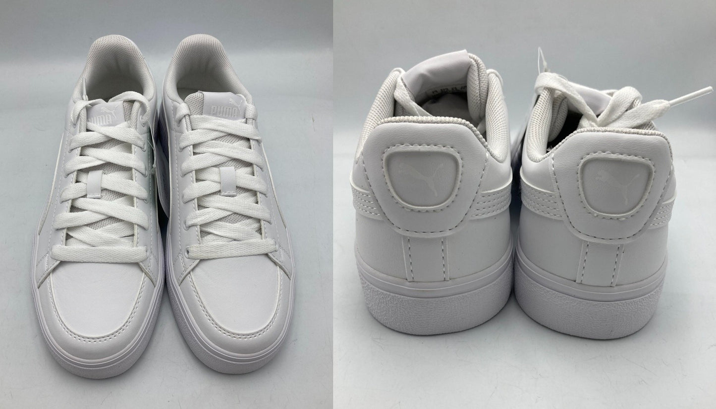 PUMA プーマ V コート バルク スニーカー 389907 01 レディース サイズ23.5cm 中古 D4