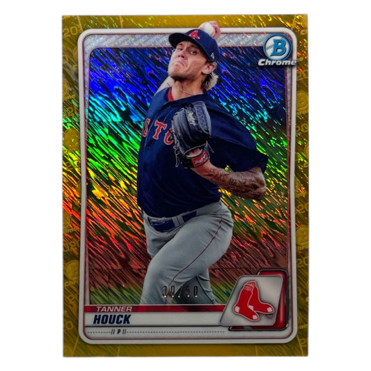 TOPPS MLBカード BOWMAN CHROME TANNER HOUCK BOSTON RED SOX /50 #BCP-164 中古 IT2