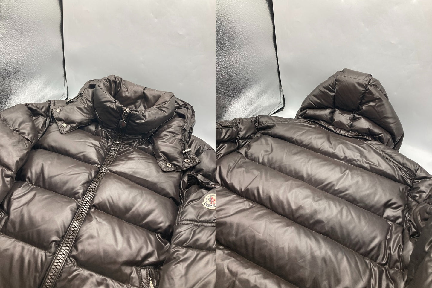 MONCLER モンクレール Maya ダウンジャケット サイズ1 220914036605 98950 メンズ ダークブラウン 中古 D4