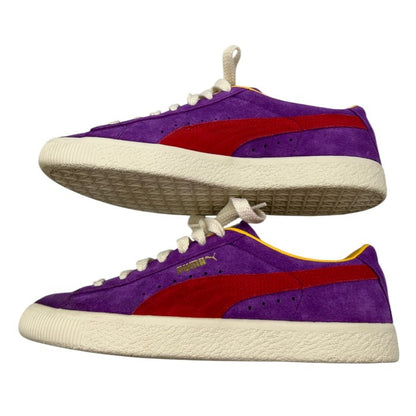 PUMA プーマ スウェード VTG PURPLE POPFR スニーカー 374921-23 26cm 靴 シューズ パープル メンズ 中古 W４