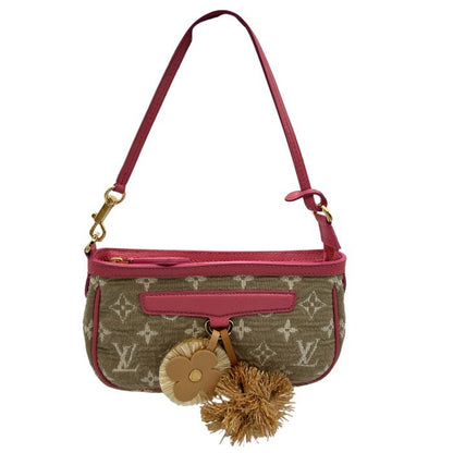 LOUIS VUITTON ルイヴィトン モノグラムサビア ポシェット・アクセソワール クルーズコレクション2011 M93069 ハンドバッグ ピンク レディース ブランド 中古 W４