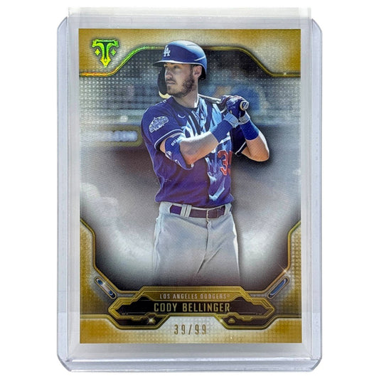 TOPPS MLBカード TRIPLE THREADS CODY BELLINGER LOS ANGELES DODGERS /99 #45 中古 IT1