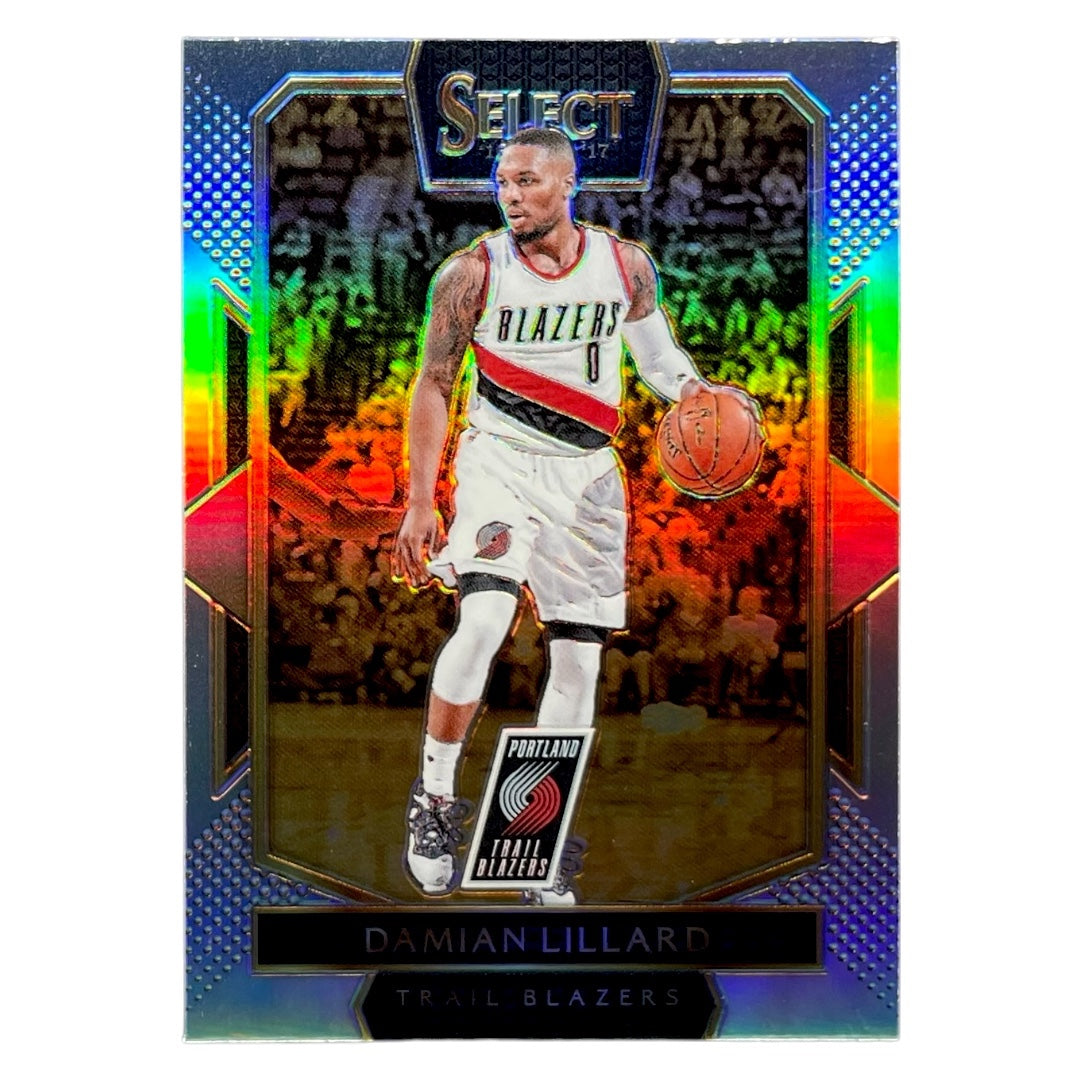 PANINI NBAカード SELECT PRIZM DAMIAN LILLARD TRAIL BLAZERS #202 中古 IT2