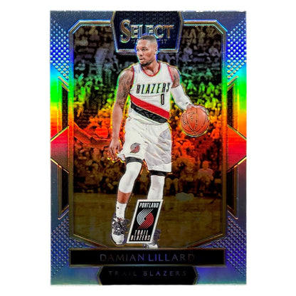 PANINI NBAカード SELECT PRIZM DAMIAN LILLARD TRAIL BLAZERS #202 中古 IT2