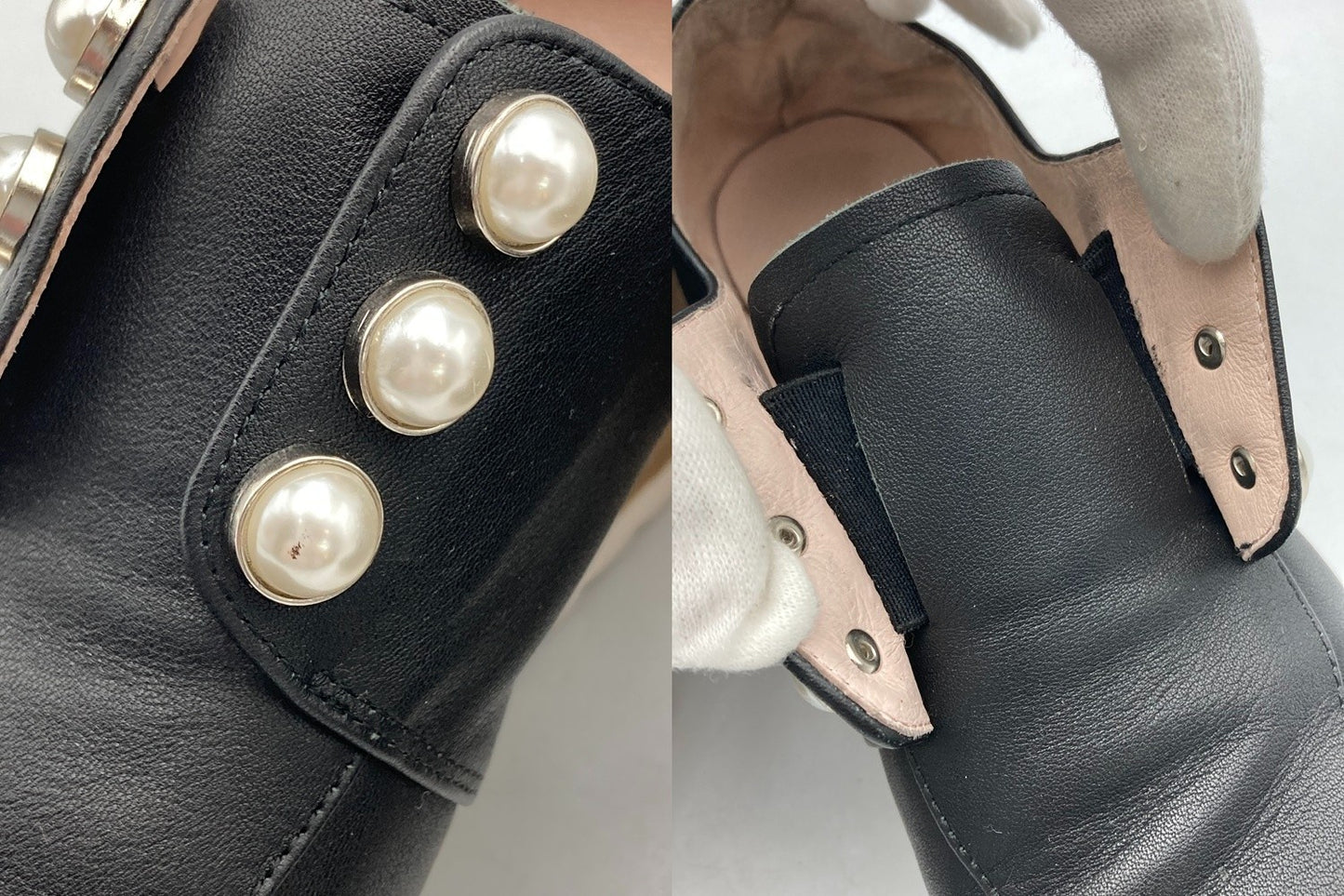STACCATO スタッカート メイジーパールプラットフォーム サイズ22.5cm レディース 中古 D4