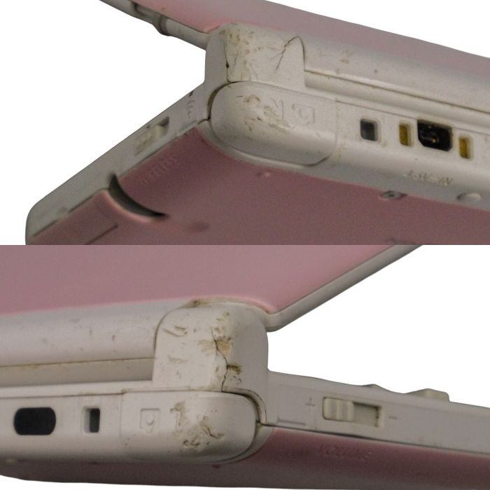 ジャンク品 任天堂 ニンテンドー3DS LL SPR-001(JPN) ピンクXホワイト NINTENDO 3DS LL 中古 a1