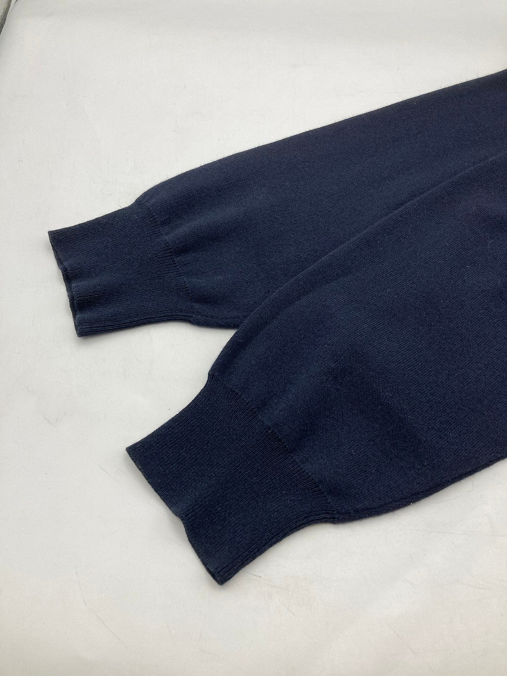 ENFOLD エンフォルド コットンダブルフェイスアーチニット サイズ38 300BS270-1130 中古 D4