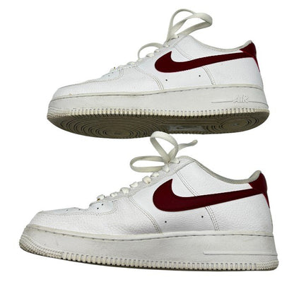NIKE ナイキ AIR FORCE 1 エアフォース1 CZ0326-100 27.5cm レッド/ホワイト スニーカー シューズ 靴 メンズ 中古 W1